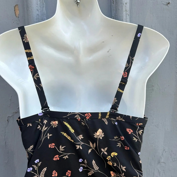 Skye Black Floral Tankini,  Small - Picture 10 of 12